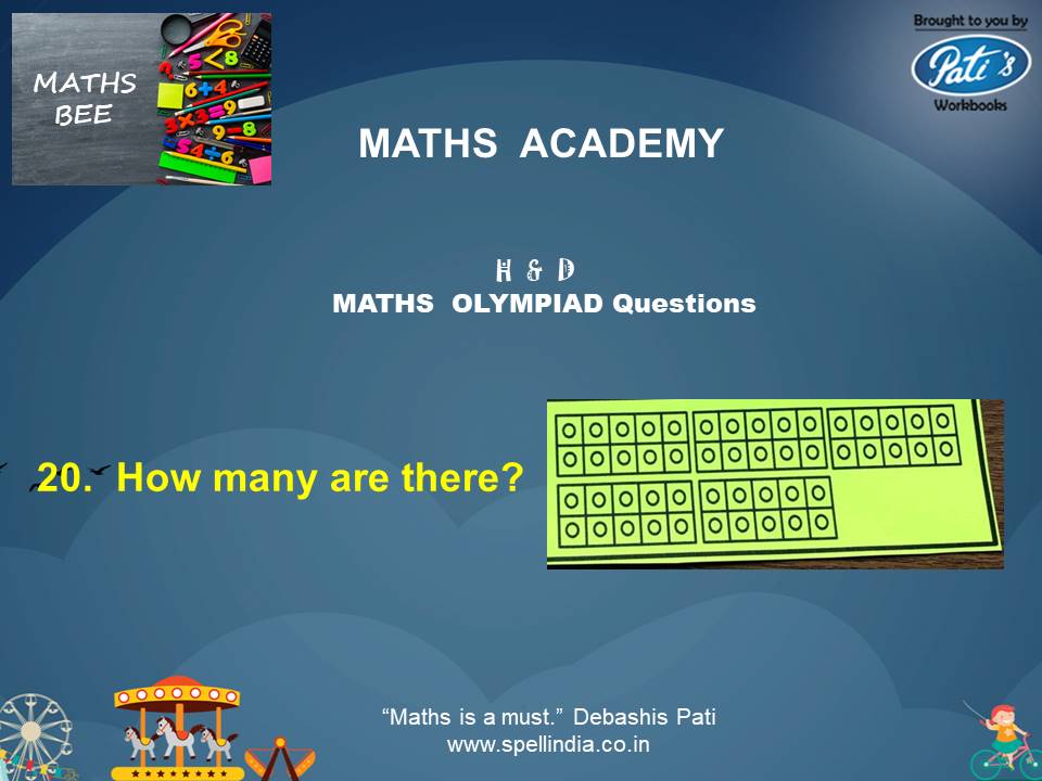 Maths Olympiad exams ... Practice Sample Questions